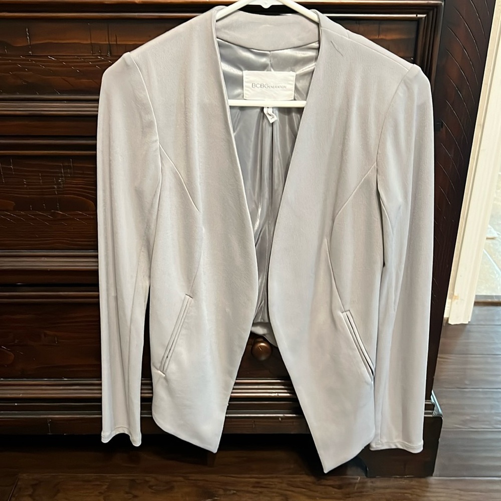 Bcbgeneration Light Gray Blazer - image 1